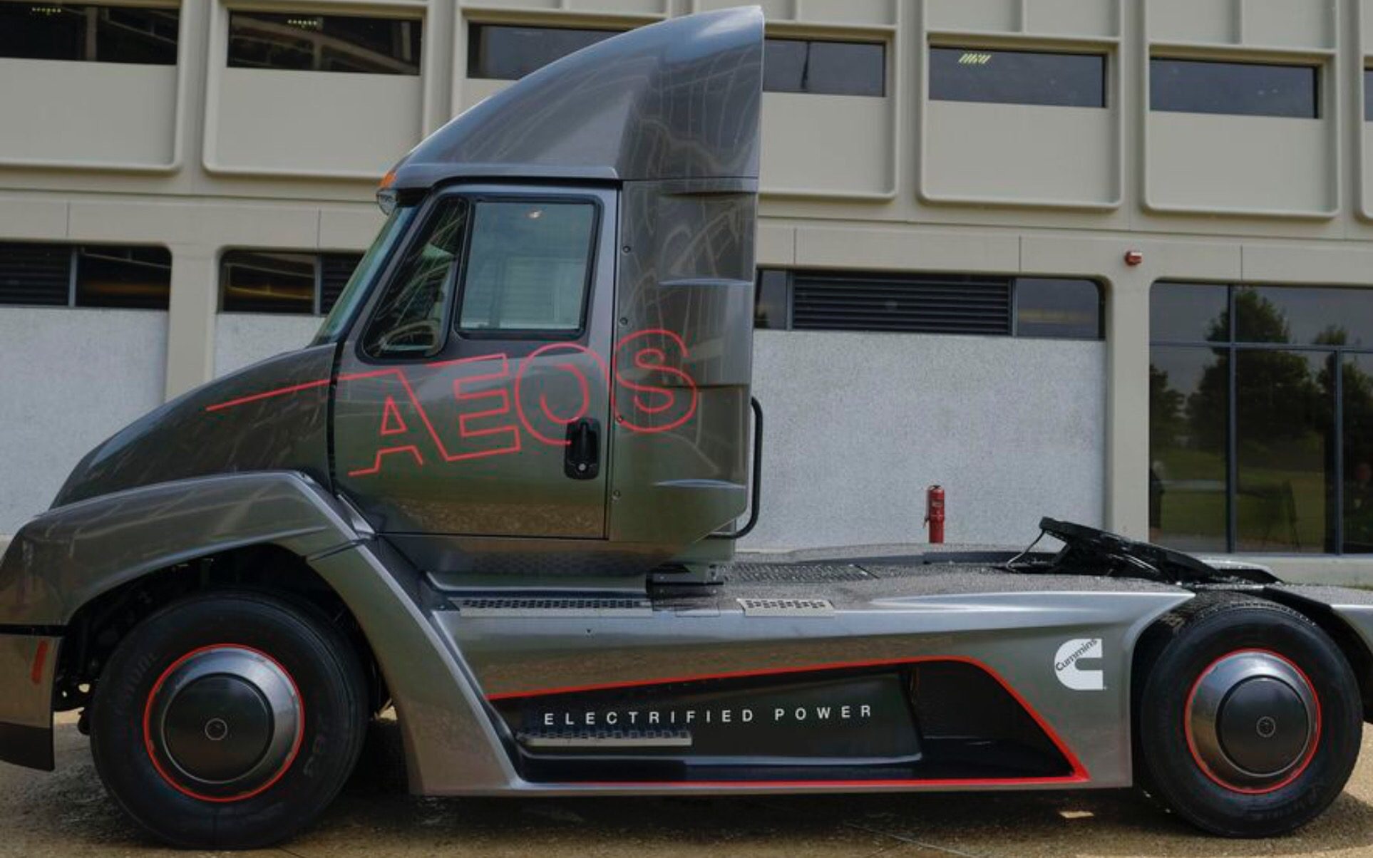 Videos y fotos del AEOS, el camión eléctrico de Cummins 2 img 1431 1