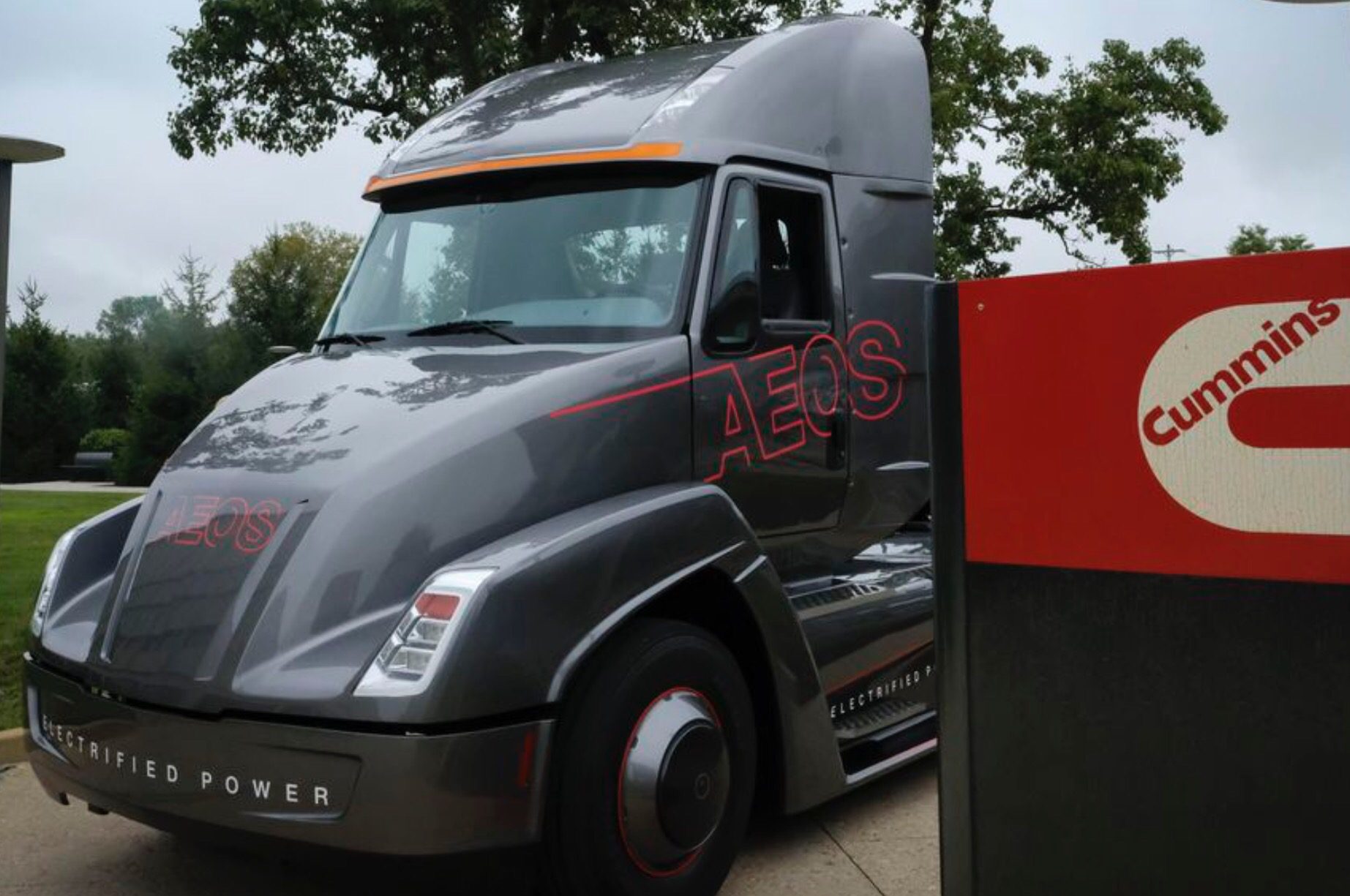 Videos y fotos del AEOS, el camión eléctrico de Cummins 3 img 1433