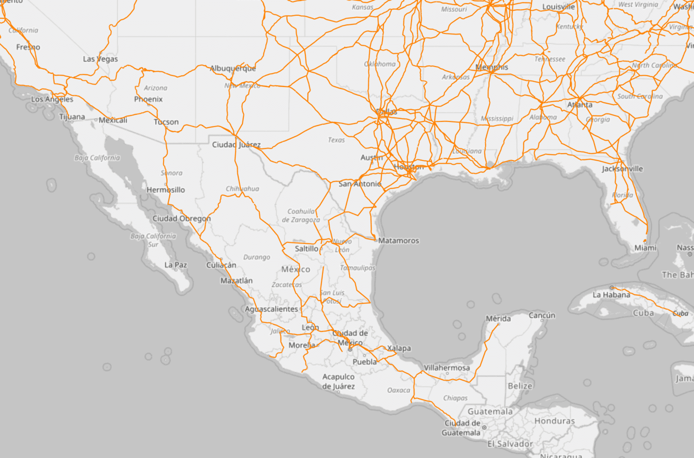 Este mapa te permite navegar por todas las líneas de trenes del planeta 1 1366 2000