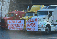 Como va el Megabloqueo nacional de transportistas este lunes 24 de noviembre 3 megabloqueo