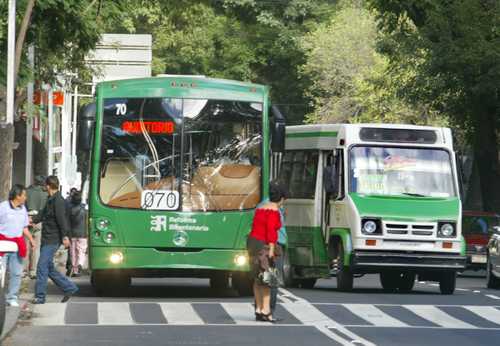 Modernización de transporte público para evitar contingencias ambientales AMTM 1 Trasnporte Público DF 01