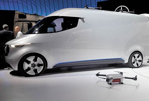 Digitalizar el transporte, nueva apuesta de Daimler 1 Nueva furgoneta digital drones servicio MILIMA20160923 0046 11