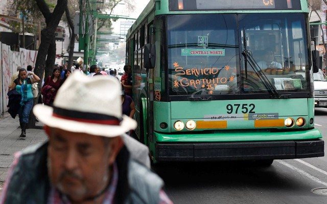 Transporte público en la Ciudad de México