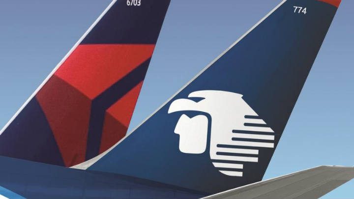 Delta y Aeromexico Cortesía