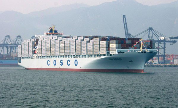 COSCO y ABS colaboran para desarrollar nueva ruta