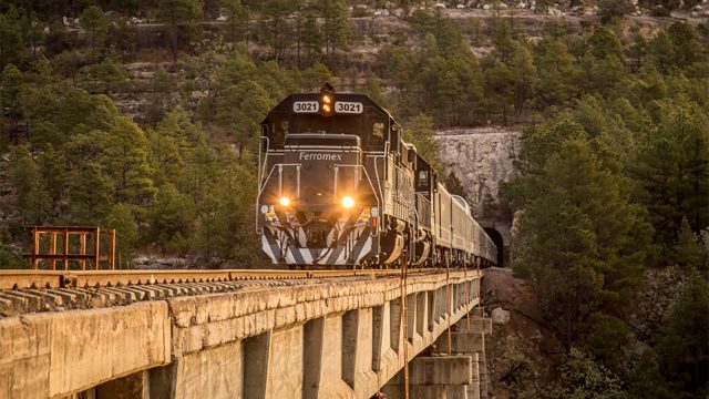 ¿Por qué estados pasan los trenes de pasajeros? 1 chepe