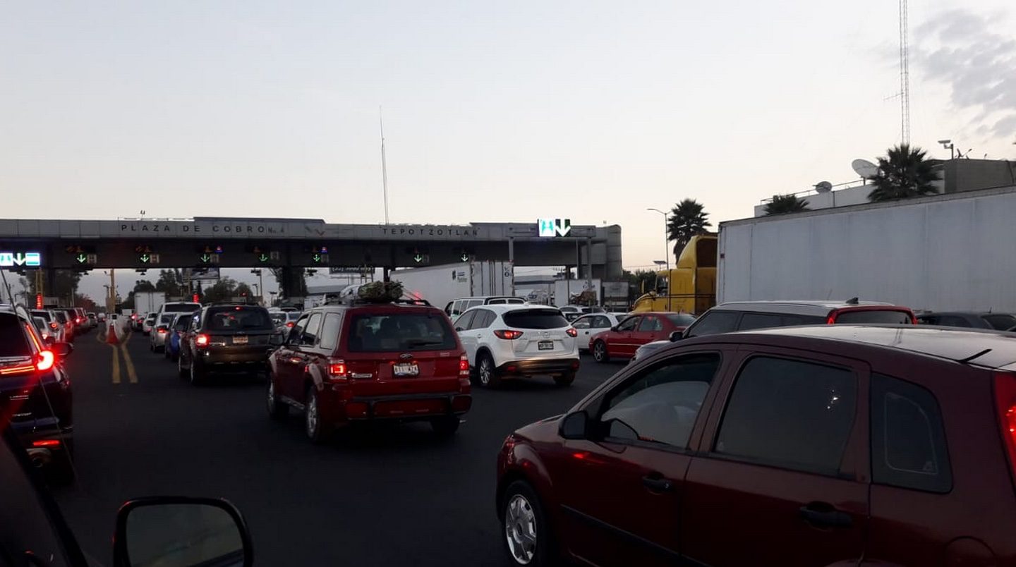 Colapsa sistema IAVE en la México - Querétaro 1 img 6379 1 1