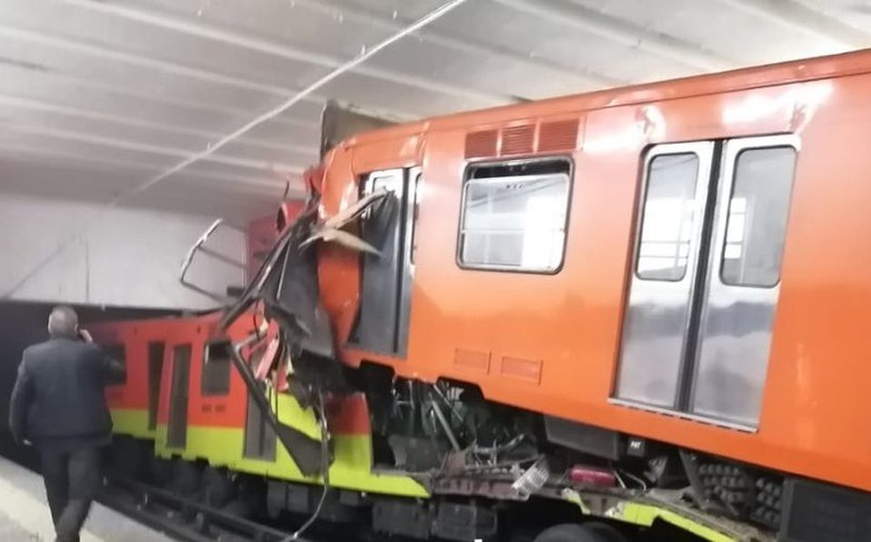 choque trenes metro tacubaya hombre