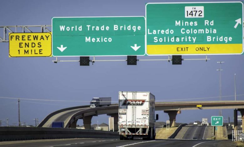 El comercio terrestre México–EE. UU. en el primer semestre de 2025: tendencias, cifras y presión arancelaria 1 Borderlands weekly 042420