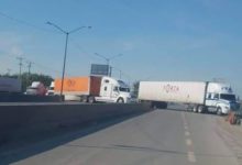 bloqueos camiones de carga