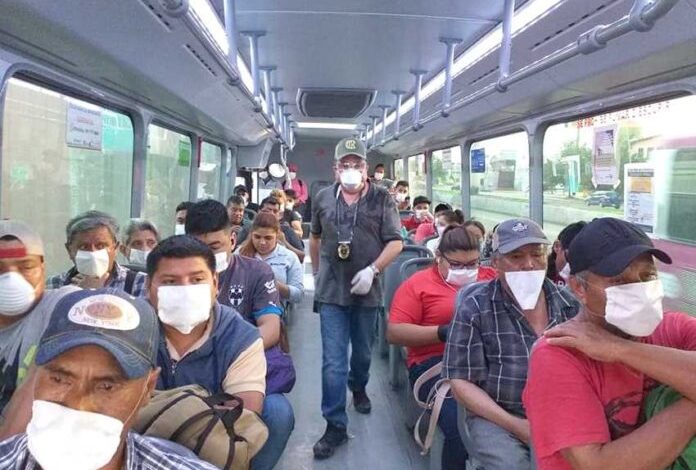 Uso de Cubrebocas obligatorio en Transporte Público de Jalisco 1 transporteurbano 696x522 1