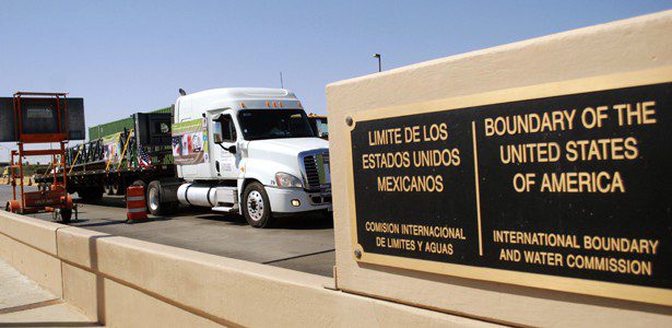 Estiman en EU caída de hasta 50% en los cruces de carga con México 1 Frontera Mexico estados Unidos