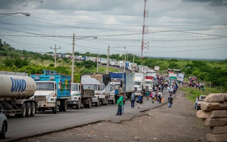 Transportistas de Centroamérica afectados por medidas Covid-19 1 Transporte de carga 1 750x500 1