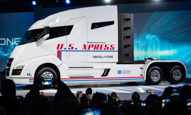 Se complica crecimiento de camiones eléctricos en EUA 1 USXpressNikolaOnehydrogen 1