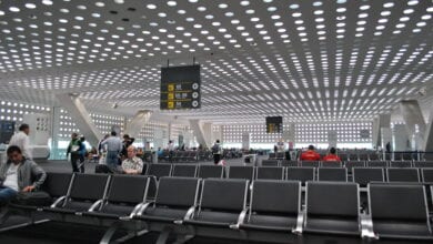 Aeropuerto Internacional de la Ciudad de México Terminal 2 Área de Salidas
