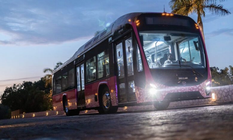 Xcaret usará el Scania Volt e-Urviabus 100% eléctrico 1 E-urviabus