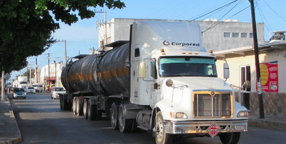 Transportistas de materiales del Tren Maya son acusados de entorpecer tráfico en Mérida 1 Captura de Pantalla 2023 04 10 a las 9.52.53 a.m