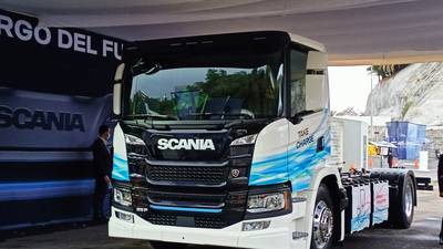 Bimbo hace pedido de 7 camiones eléctricos Scania 25P 1 Scania 25P