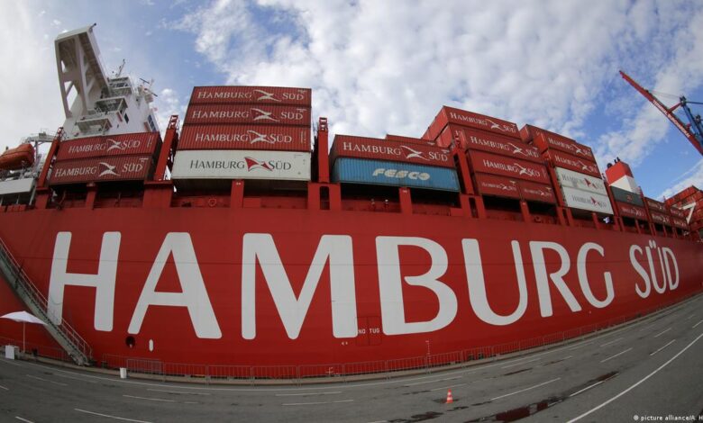 Maersk pinta todos los barcos de Hamburg Sud con su marca 1 Hamburg Sud