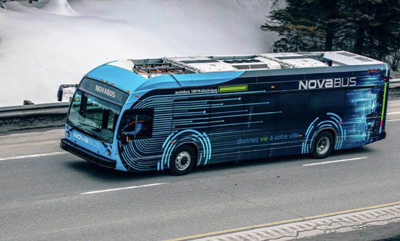 Estos son los autobuses eléctricos Nova Bus que circularán en Quebec Canadá 1 Nova Bus