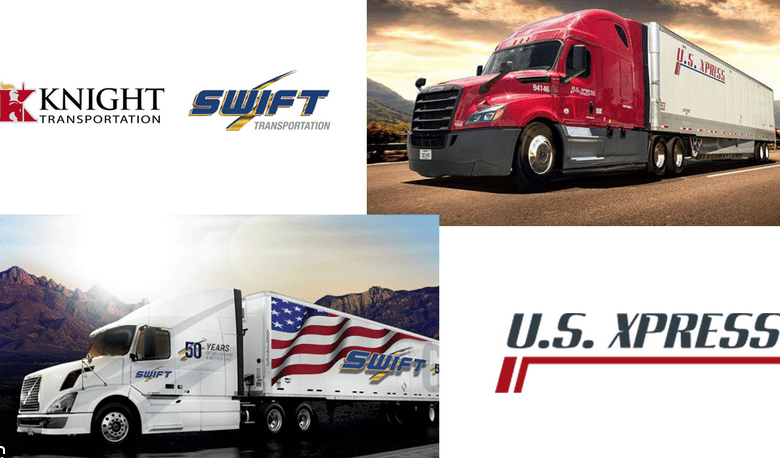 Megafusión de empresas de autotransporte en Estados Unidos, Knight-Swift compra US Xpress 1 Knight-Swift