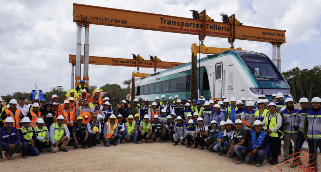 Así será el tren maya, ya entregaron el primer tren con logotipos 3 Captura de pantalla 2023 07 10 a las 15.28.14