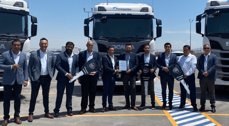 Grupo Transmontes recibe 60 unidades Scania R 450 1 Transmontes