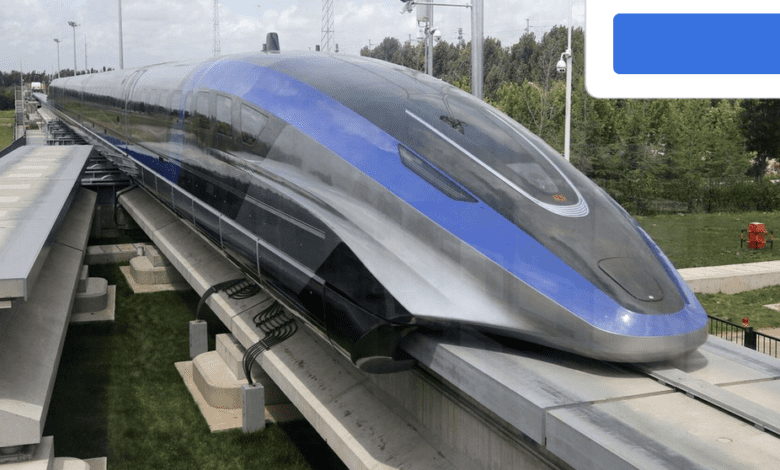 ¿Un tren que es mas rápido que un avión? Correcto... los Chinos lo están creando 1 tren