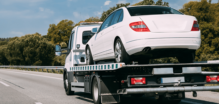 Ante falta de madrinas, los autos en México están siendo transportados en plataformas, sí ¡en trailers! 1 Transporte de autos
