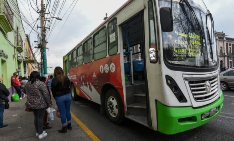 Tarifas transporte público 2024