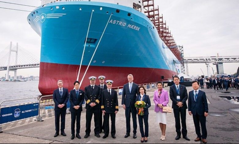 Maersk bota su segundo porta contenedores que se impulsa con metanol 1 Maersk portacontenedores