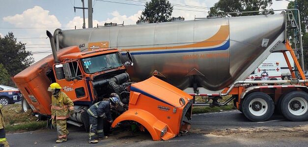 accidente camion de carga