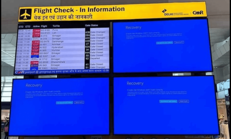 Caos mundial por falla de Microsoft en Aeropuertos, algunos mexicanos están colapsados 1 Microsoft
