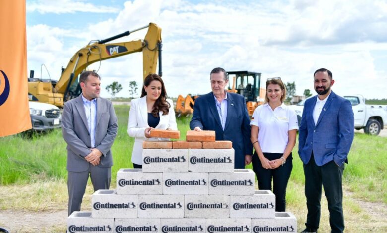 Continental pone la primera piedra de Contitech, su segunda planta en Aguascalientes 1 Continental