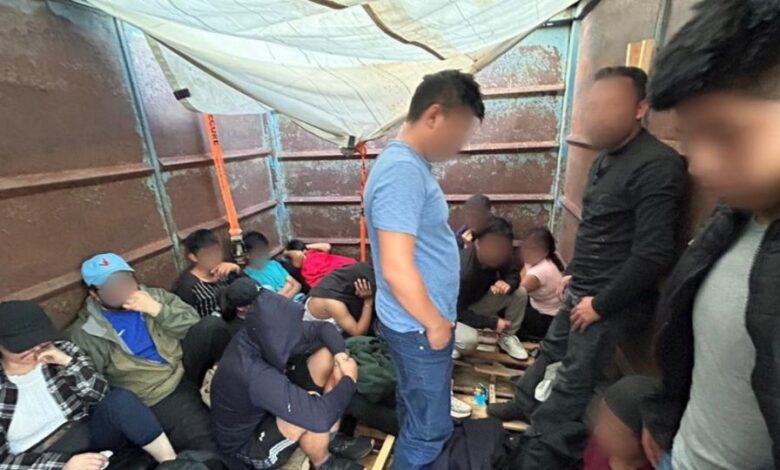 Detienen a operador que traficaba migrantes en Zacatecas, 9 eran menores de edad 1 migrantes