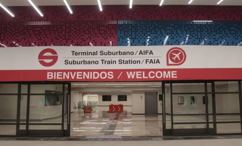 Llegó el 2025 y el AIFA sigue sin conexiones del tren suburbano 1 Tren suburbano
