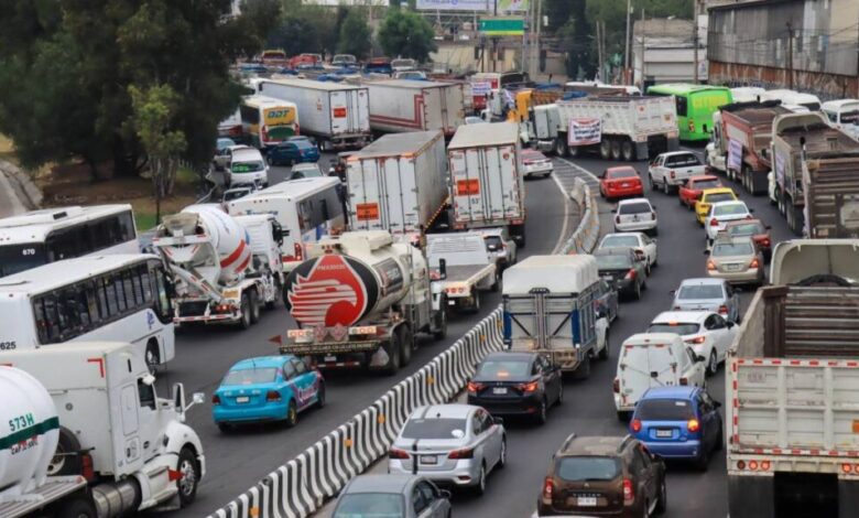 Estos sabemos de la Megamarcha del 2 de abril de la Alianza de Transportistas, Comerciantes y Anexas de México 1 transportistas acme manifestacion ruta 102158 1024x576 1