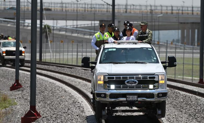 Sheinbaum supervisa obras de tren AIFA Pachuca, aún no hay fecha de inicio de operaciones 1 IMG 4373