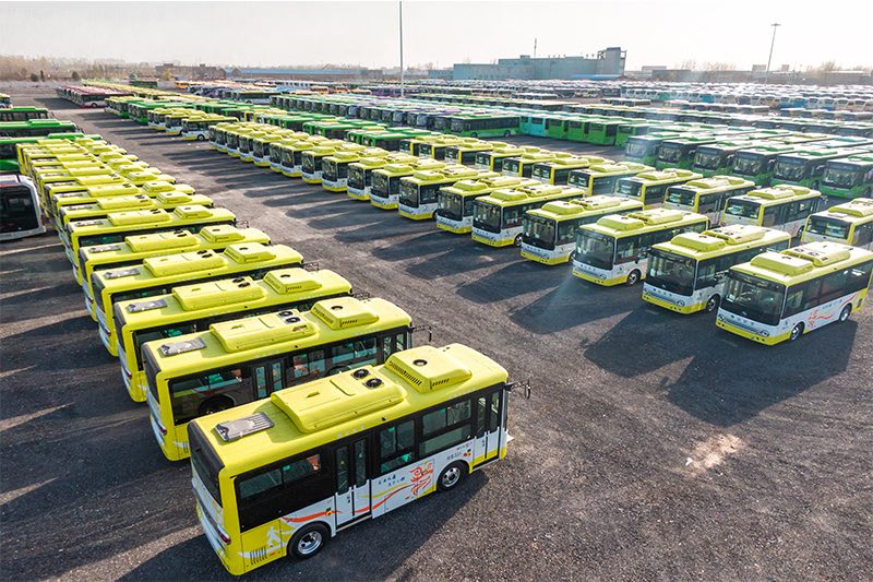 Así es la planta más grande del mundo de Autobuses de Yutong, con pista de pruebas con lluvia artificial 2 yutong. 4