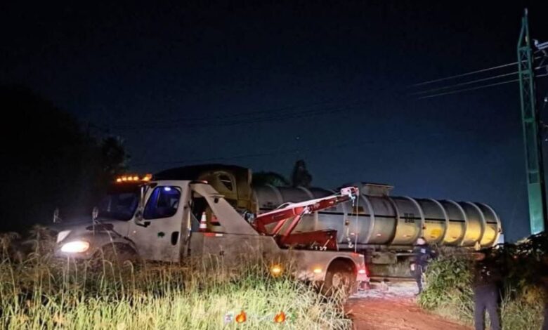 Aseguran tractocamión vinculado a toma clandestina de hidrocarburos en San Juan del Río 1 img 1494 1