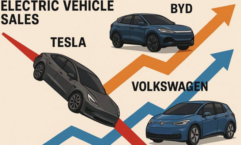 Ventas de autos eléctricos en Europa al alza, crece Volkswagen mientras se desploma Tesla 1 Volkswagen