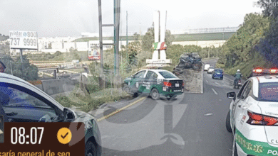 Intento de asalto a transporte de carga en Cuautitlán Izcalli deja custodios heridos 18 custodios