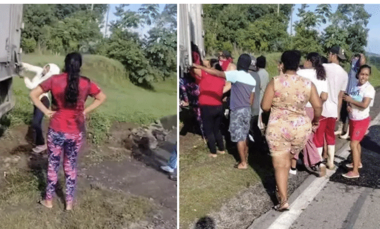 Detienen a presuntos saqueadores en Chiapas; transportistas celebran un precedente 1 saqueadores