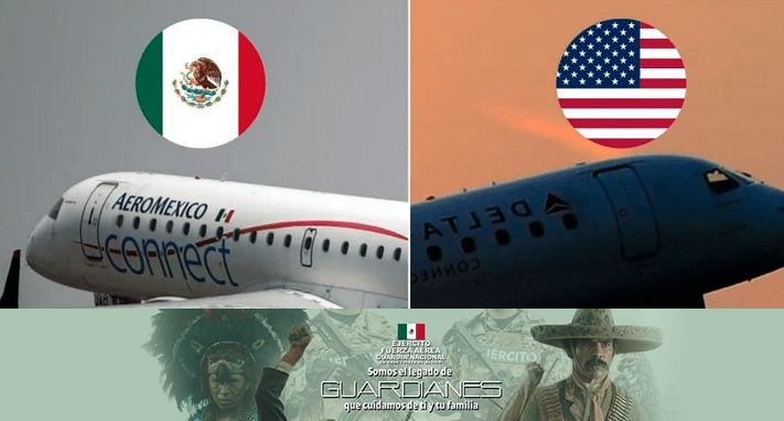 EU disuelve la alianza antimonopolio entre Delta y Aeroméxico; Sheinbaum acusa intereses ocultos 1 Delta y Aeroméxico
