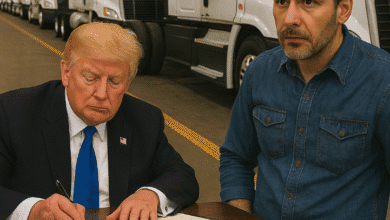 De 200,000 a 250,000 USD por camión, Arancel de Trump golpea a los transportistas de EUA 7 trump
