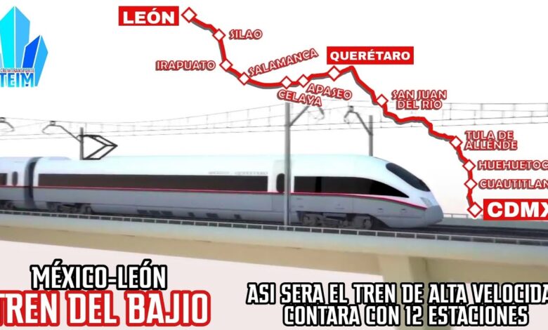 Confirman ruta completa del Tren Querétaro-Irapuato: estaciones clave y lo que se espera 1 Tren Querétaro