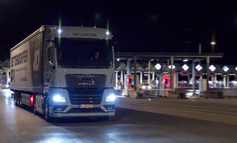 El MAN eTruck derrota al diésel en Europa: 800 km de autonomía, carga ultrarrápida y rutas nocturnas sin restricciones 1 MAN etruck