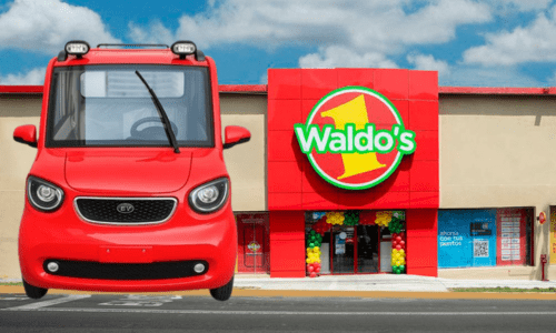 Voy al Waldos... ¿Alguien quiere un auto eléctrico? 1 waldos