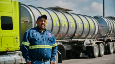 Respiro en el sector: falta de dominio del inglés ayudan a cubrir la falta de operadores de camión en México 2 operadores