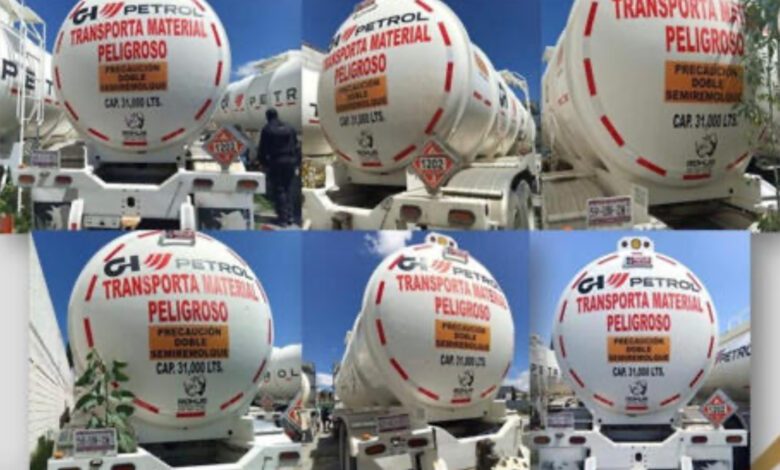 Recuperan 11 tractocamiones y drogas tras operativo en Mineral de la Reforma, Hidalgo 1 IMG 4430